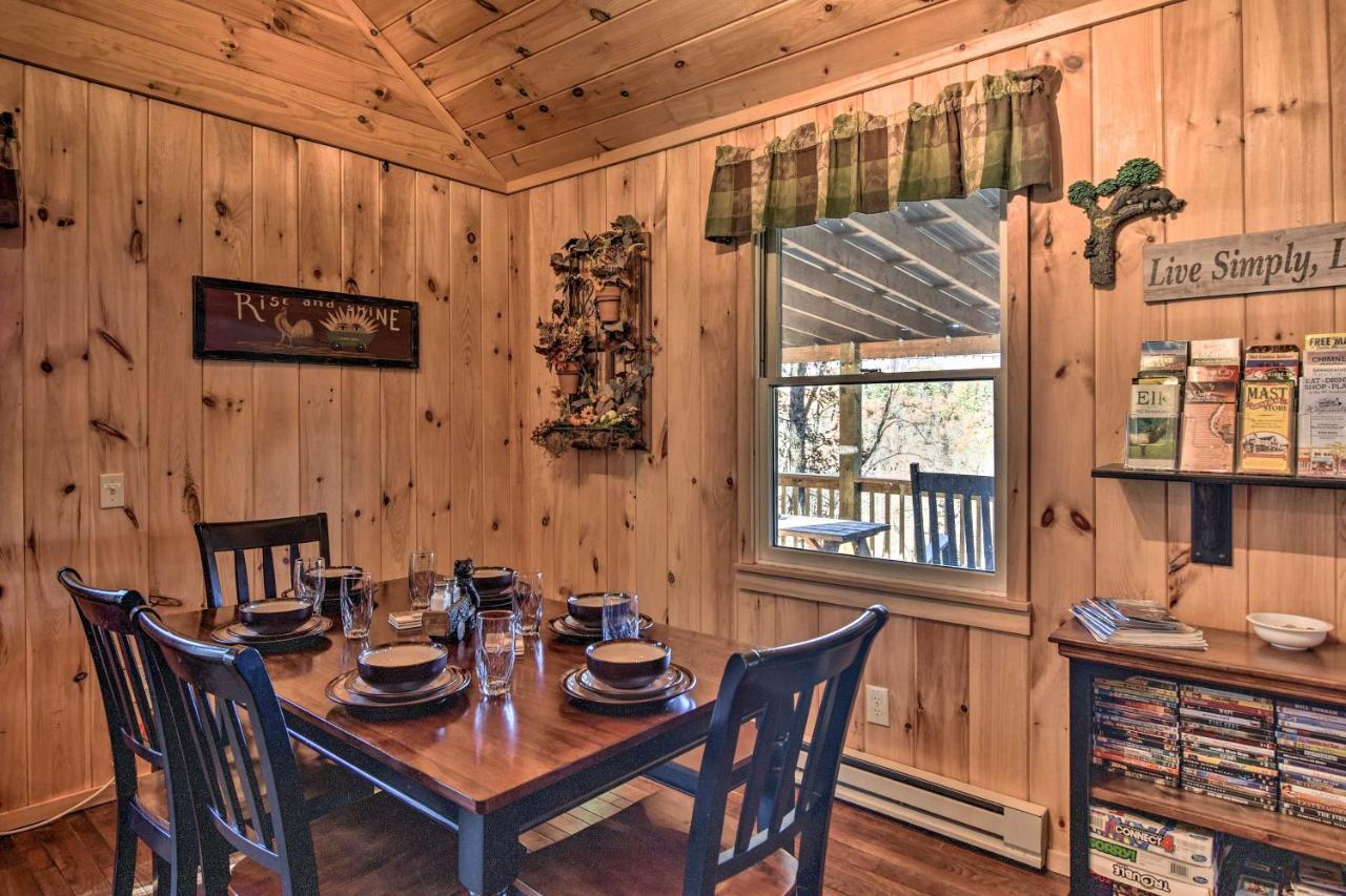 Natures Retreat With Hot Tub 7 Mi To Bryson City Whittier Luaran gambar