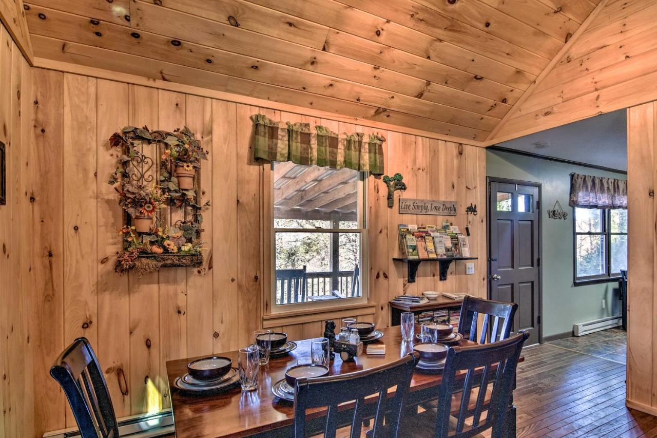 Natures Retreat With Hot Tub 7 Mi To Bryson City Whittier Luaran gambar